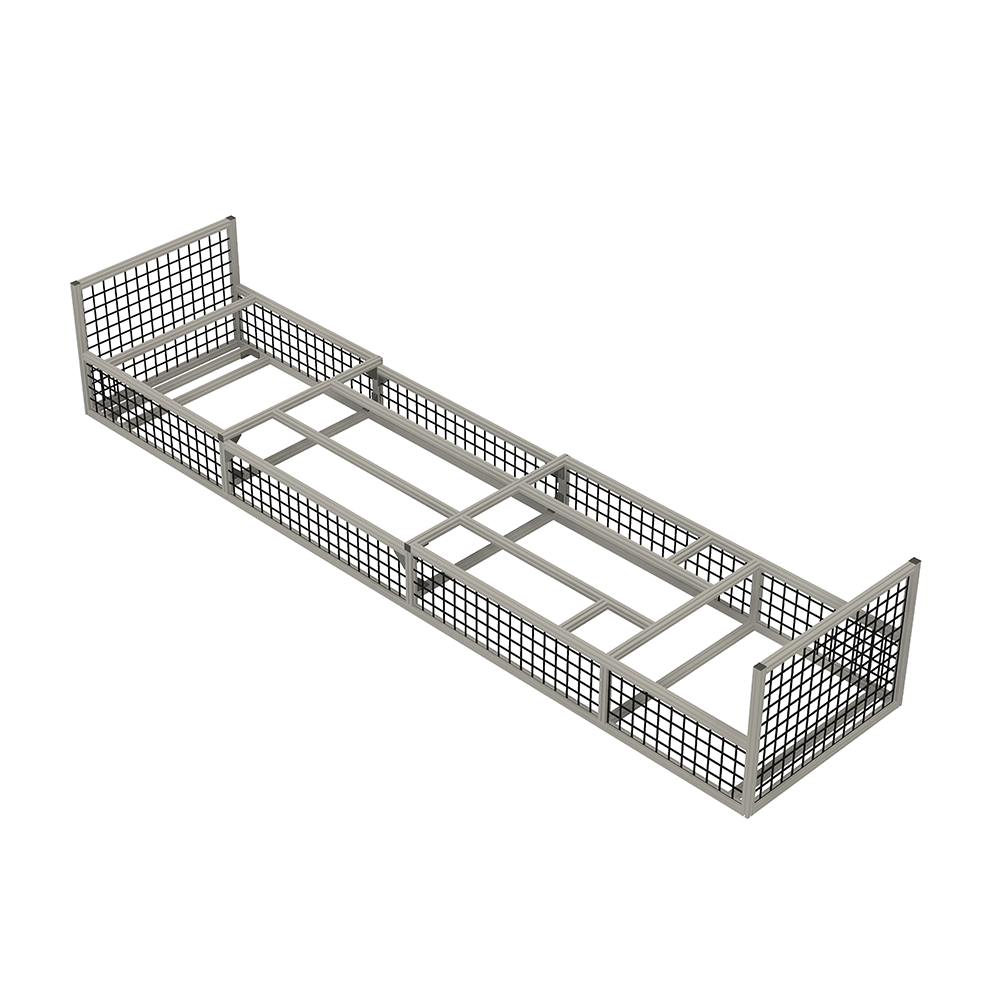 40-120-3SS MODULAR SOLUTIONS GUSSET BRACKET<BR>45MM X 90MM WITH STAINLESS STEEL HARDWARE REINFORCEMENT ANGLE